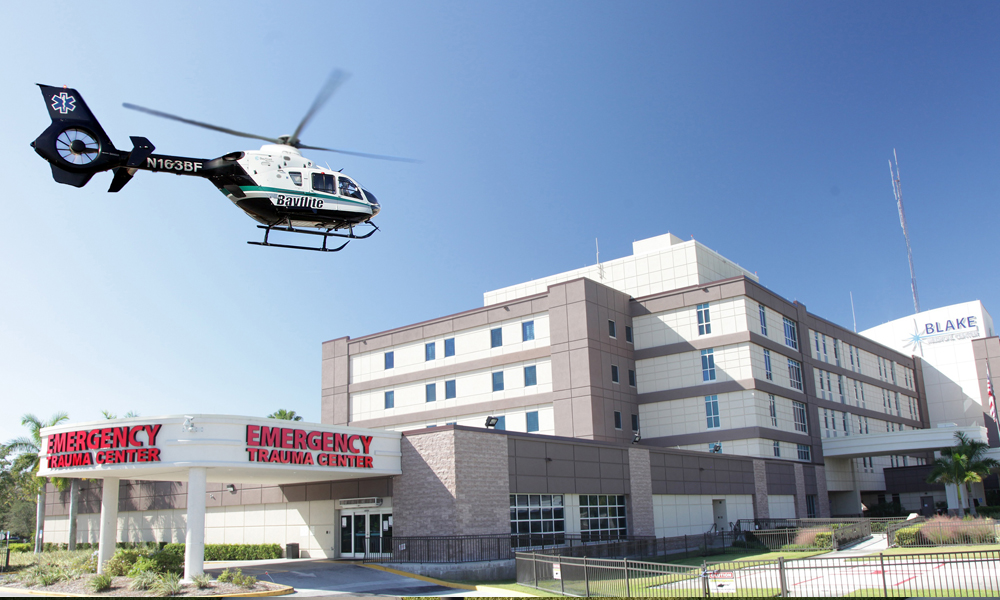 Blake Medical Trauma Helicopter in Bradenton